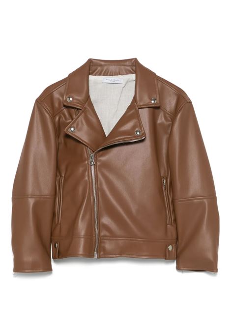 Giubbino biker PAOLO PECORA KIDS | PP3970TABACCO